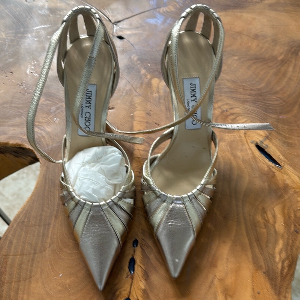 Jimmy choo strappy heels